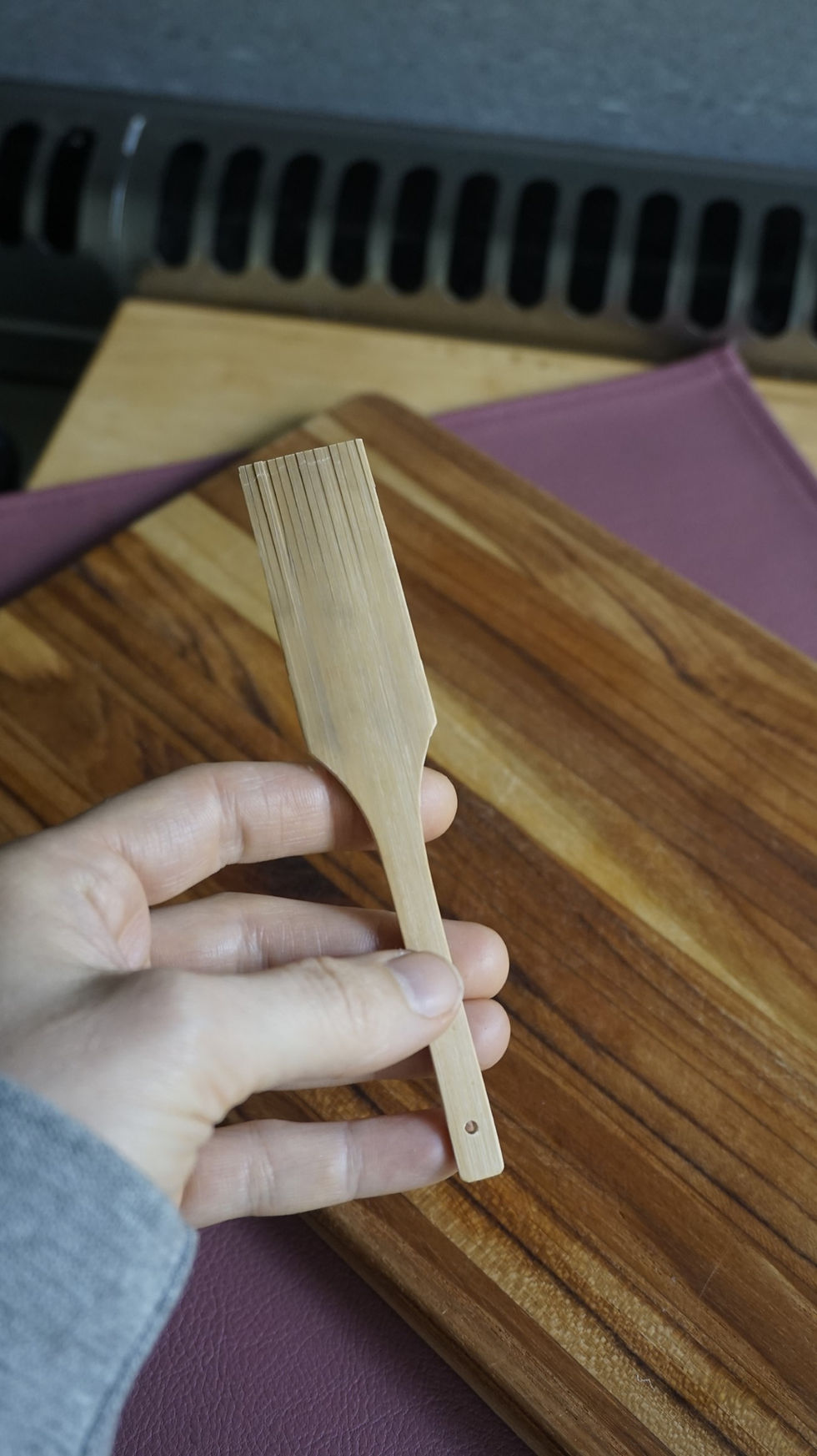 Thumbnail: Bamboo ginger grater brush