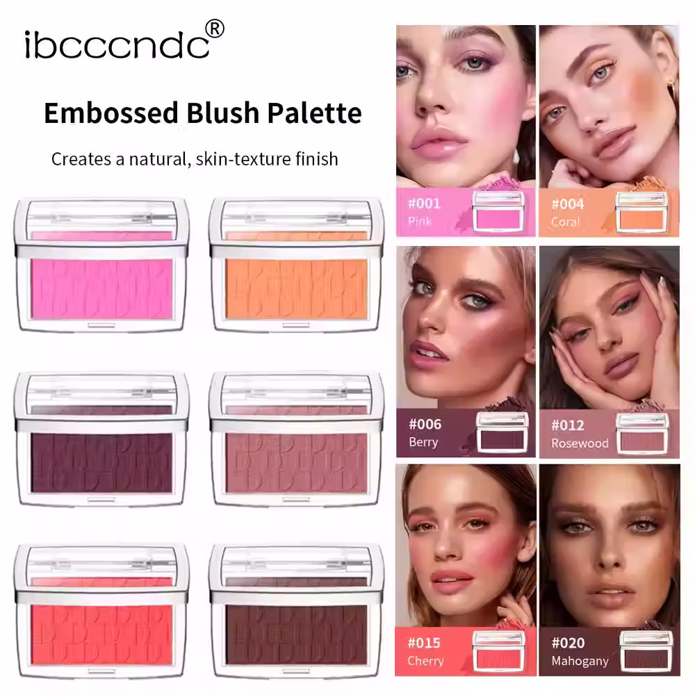 Matte Embossed Blush