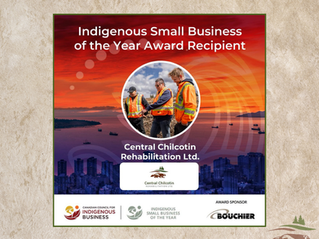 Central Chilcotin Rehabilitation Ltd. Wins CCIB Indigenous Small Business Award