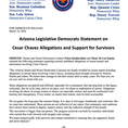 Arizona Legislative Democrats Statement on Cesar Chavez Allegations and Support for Survivors