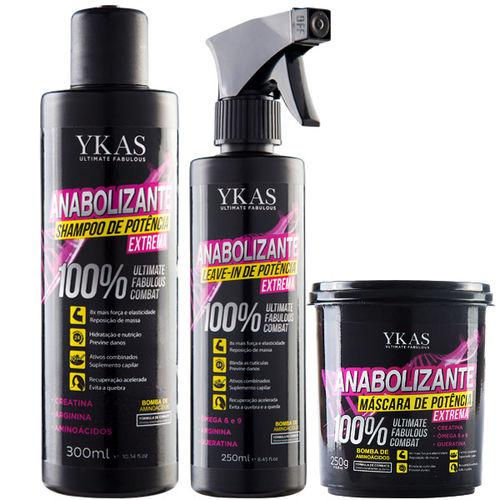 Ykas - Trio Anabolizante Capilar
