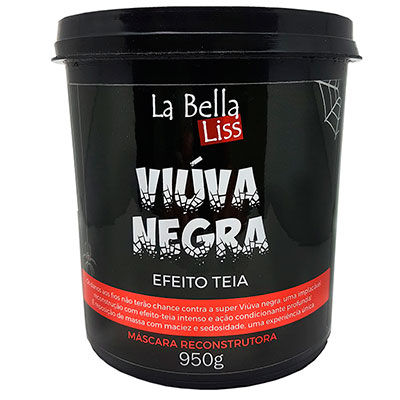 La Bella Liss - Viúva Negra Efeito Teia Máscara 950g
