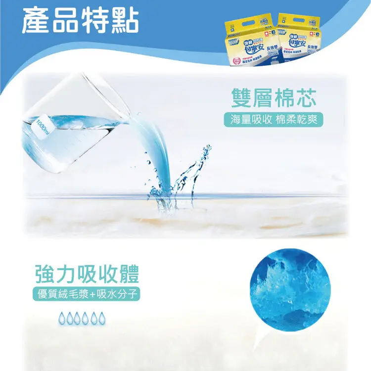 縮圖：【箱購】【包寧安】棉柔護膚 復健易拉褲/尿布(褲型)M/L/XL