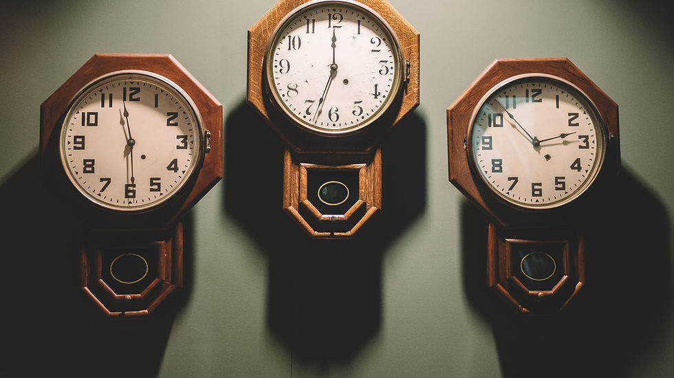 Clocks on Wall