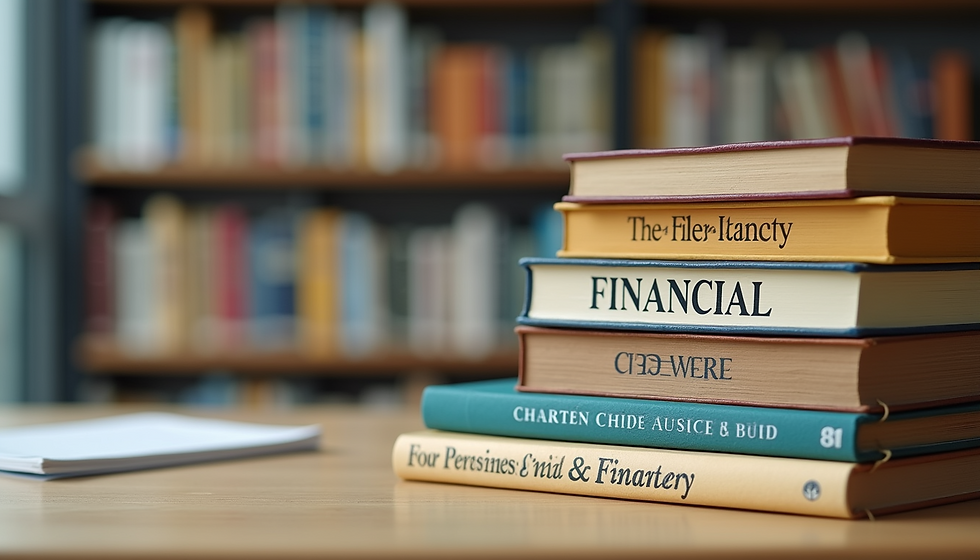 50 Essential Books for Financial Literacy