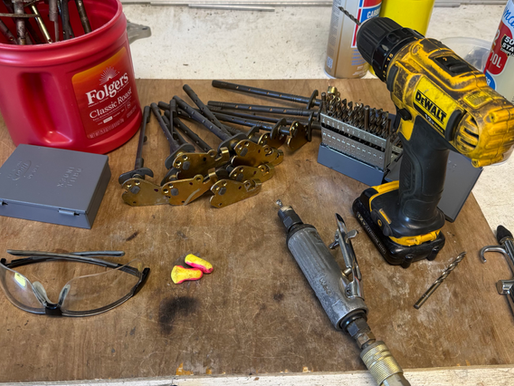 Installing the AFS press on Ford throttle pin