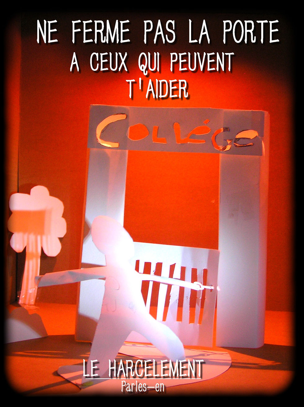 Affiches "Non au harcèlement"