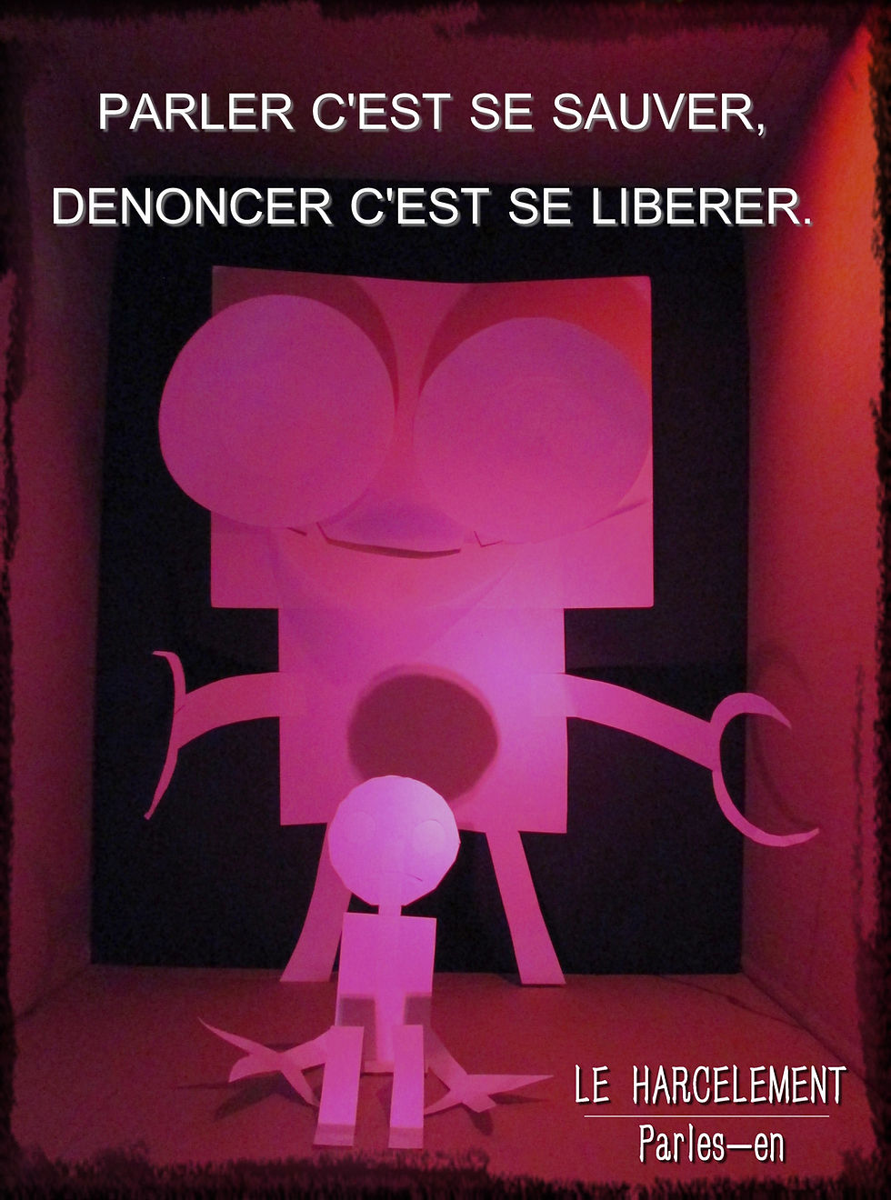 Affiches "Non au harcèlement"