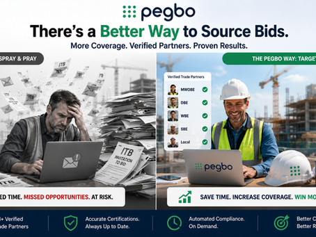 Pegbo for MWOB minority contractors