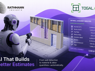 What’s New and Cool With Togal AI Takeoff? AI for Drywall!