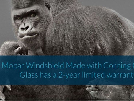 Jeeps wranglers Gorilla glass is officially a thing!