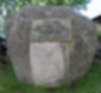 Tarvasjoen asutuksen muistokivi