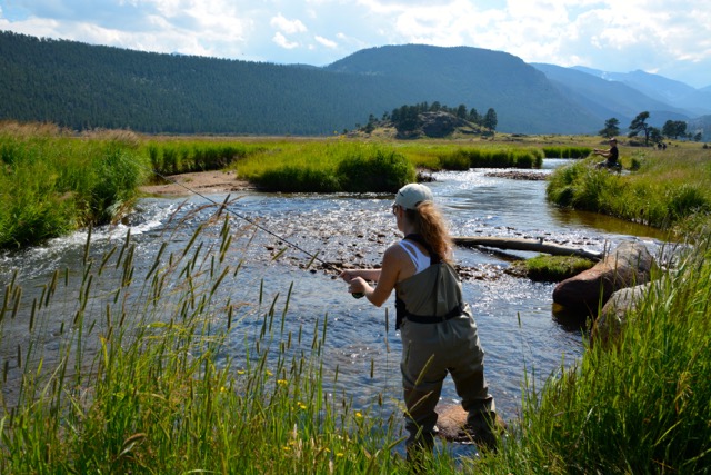 Guided Rocky Mountain National Park Fly Fishing Trip in Moraine Park
