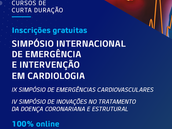 Simpósio Internacional de Emergência e Intervenção em Cardiologia - 3 e 4 de dezembro de 2021
