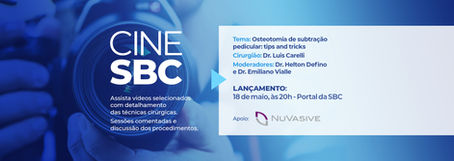 Lançamento do CINE SBC