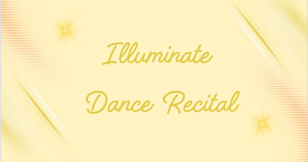 Illuminate Dance Recital