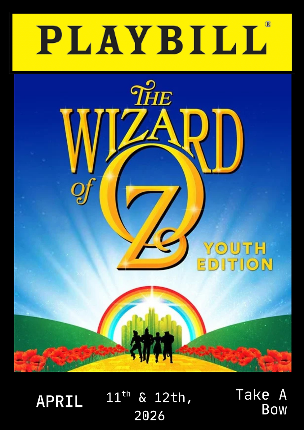 Take A Bow Wednesday 4:15pm Class- The Wizard of Oz 