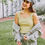 Thumbnail: Feel-The-Sun Knitted Top in Mustard/Yellow