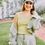 Thumbnail: Feel-The-Sun Knitted Top in Mustard/Yellow