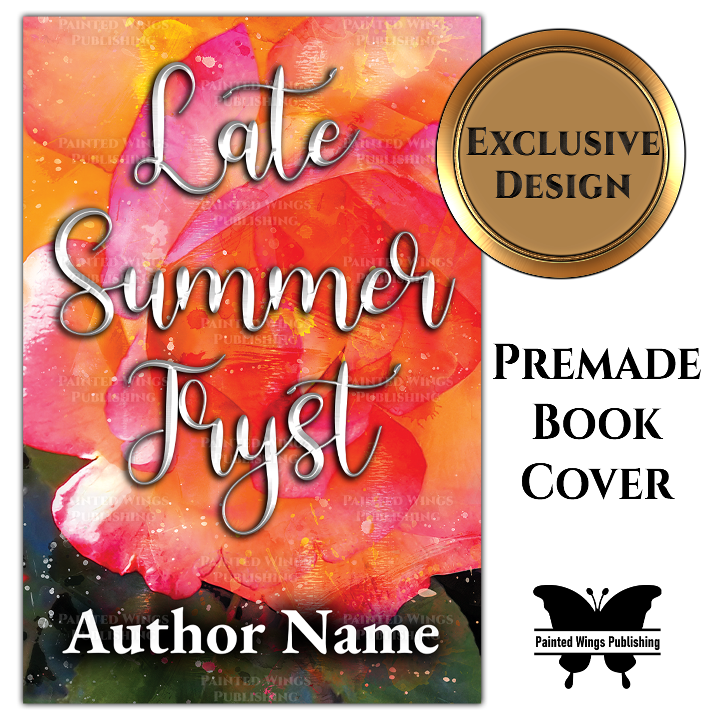 "Late Summer Tryst" Premade Book Cover