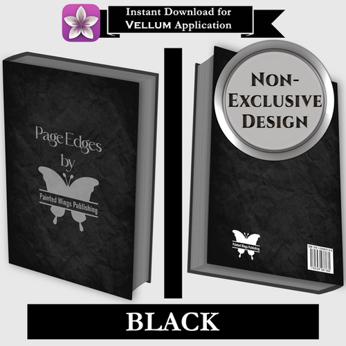 Black Edges [6x9] — Instant Download for Vellum | PW Publishing