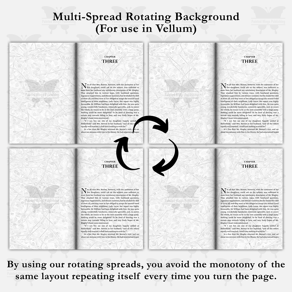 Thumbnail: Texture #2 Grayscale Formatting Multipack-5.5x8.5 [set A]-Instant Download