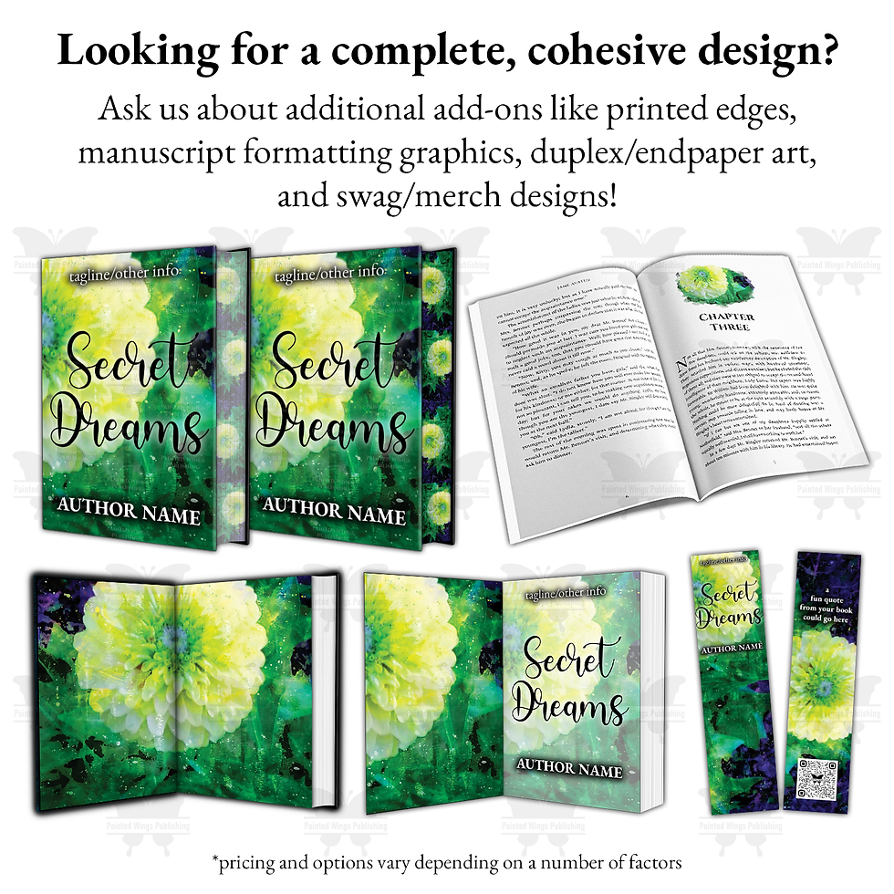 Thumbnail: "Secret Dreams" Premade Book Cover