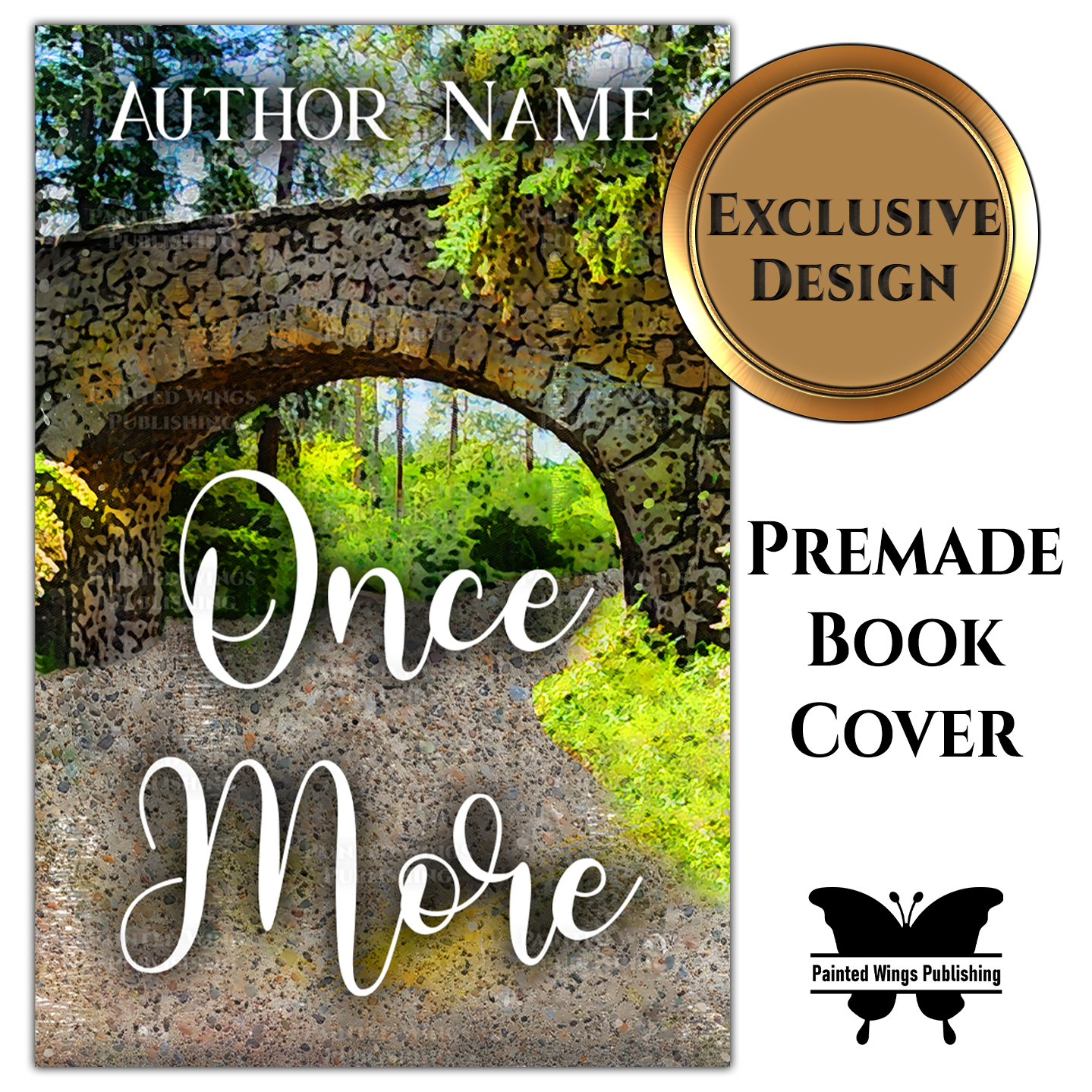 "Once More" Premade Book Cover