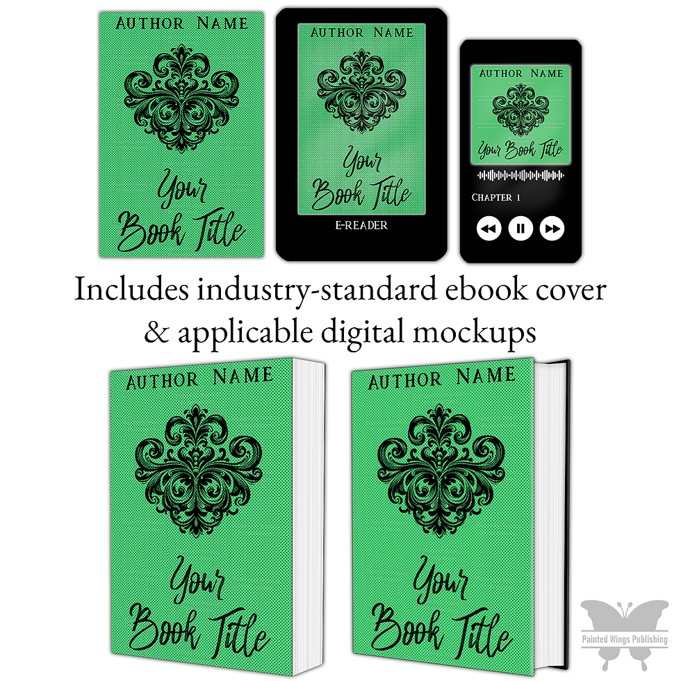 Thumbnail: Line Art #14 Premade Book Cover