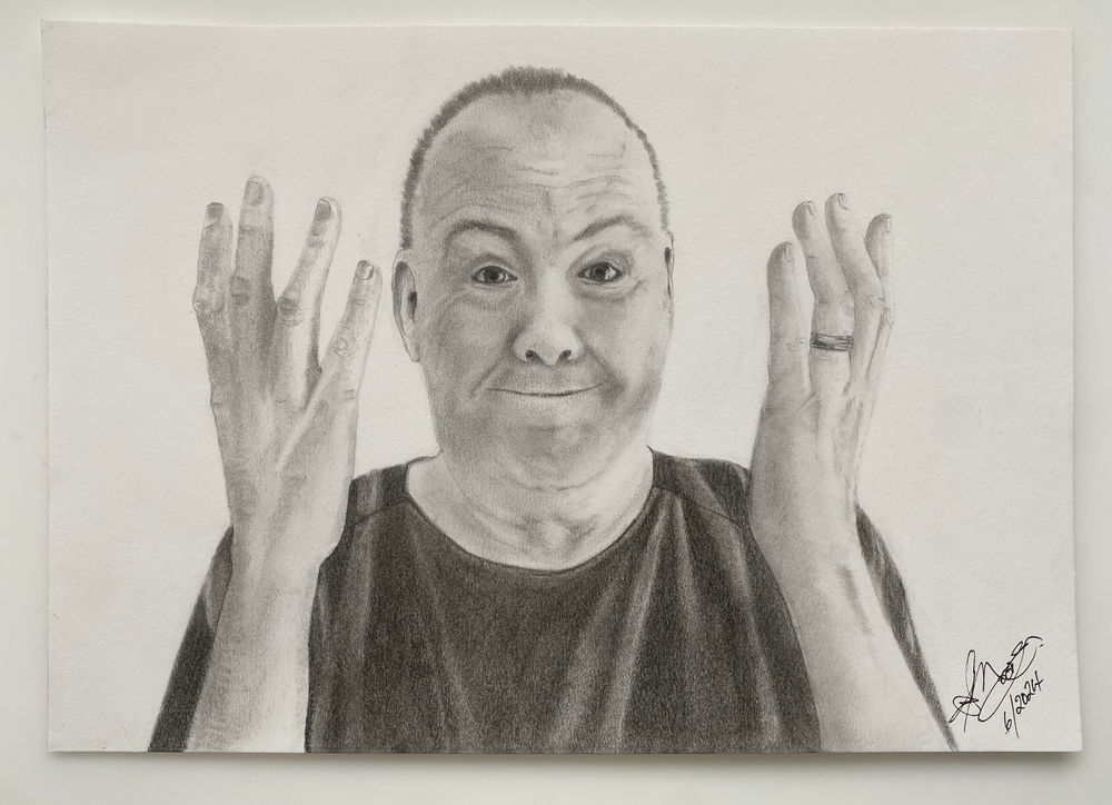 Autobiographic Book Cover Portrait | Art with Tricia