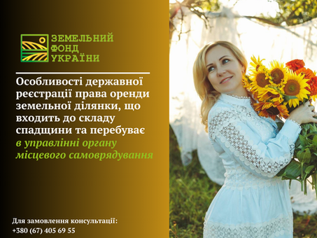 Особливості державної реєстрації права оренди земельної ділянки, що входить до складу спадщини, порядок дій спадкоємців та правові нюанси