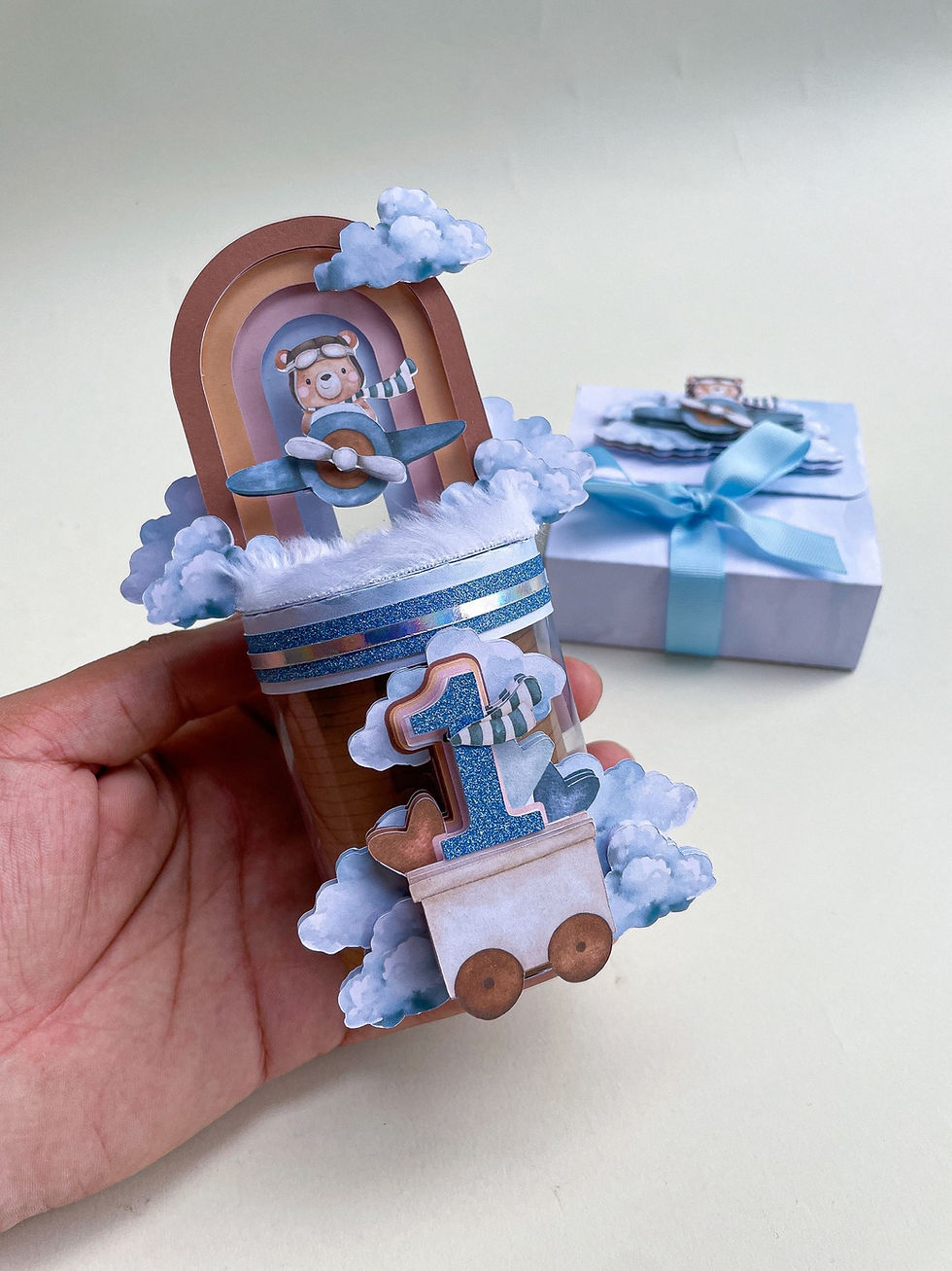 Miniatura: Caixa Redonda com Caixa Interna