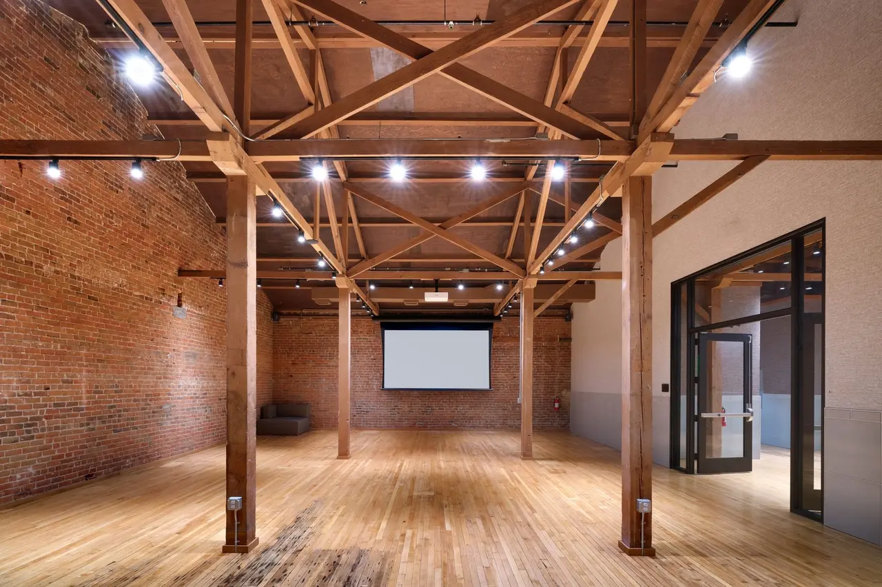 Historic event venue interior in Prescott, Arizona