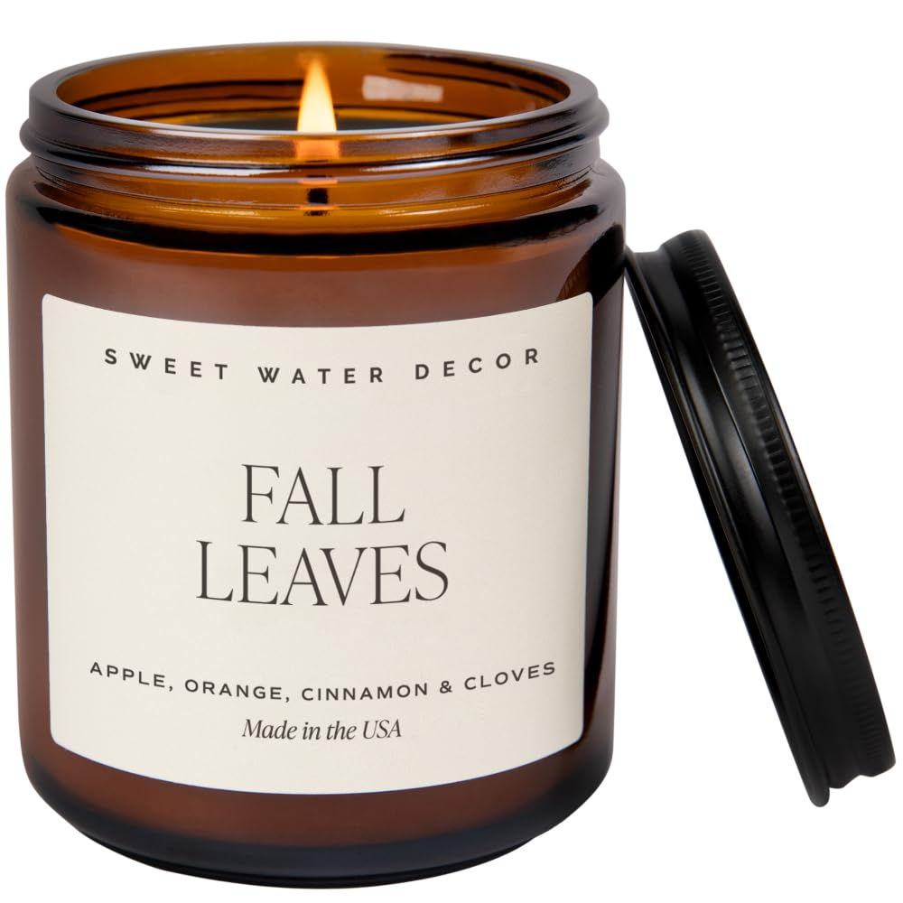Autumn Whisper Soy Candles - Apple & Cinnamon Aroma