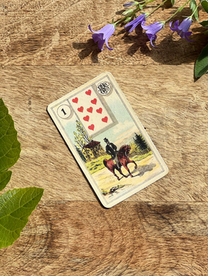 LENORMAND: 1. DE RUITER