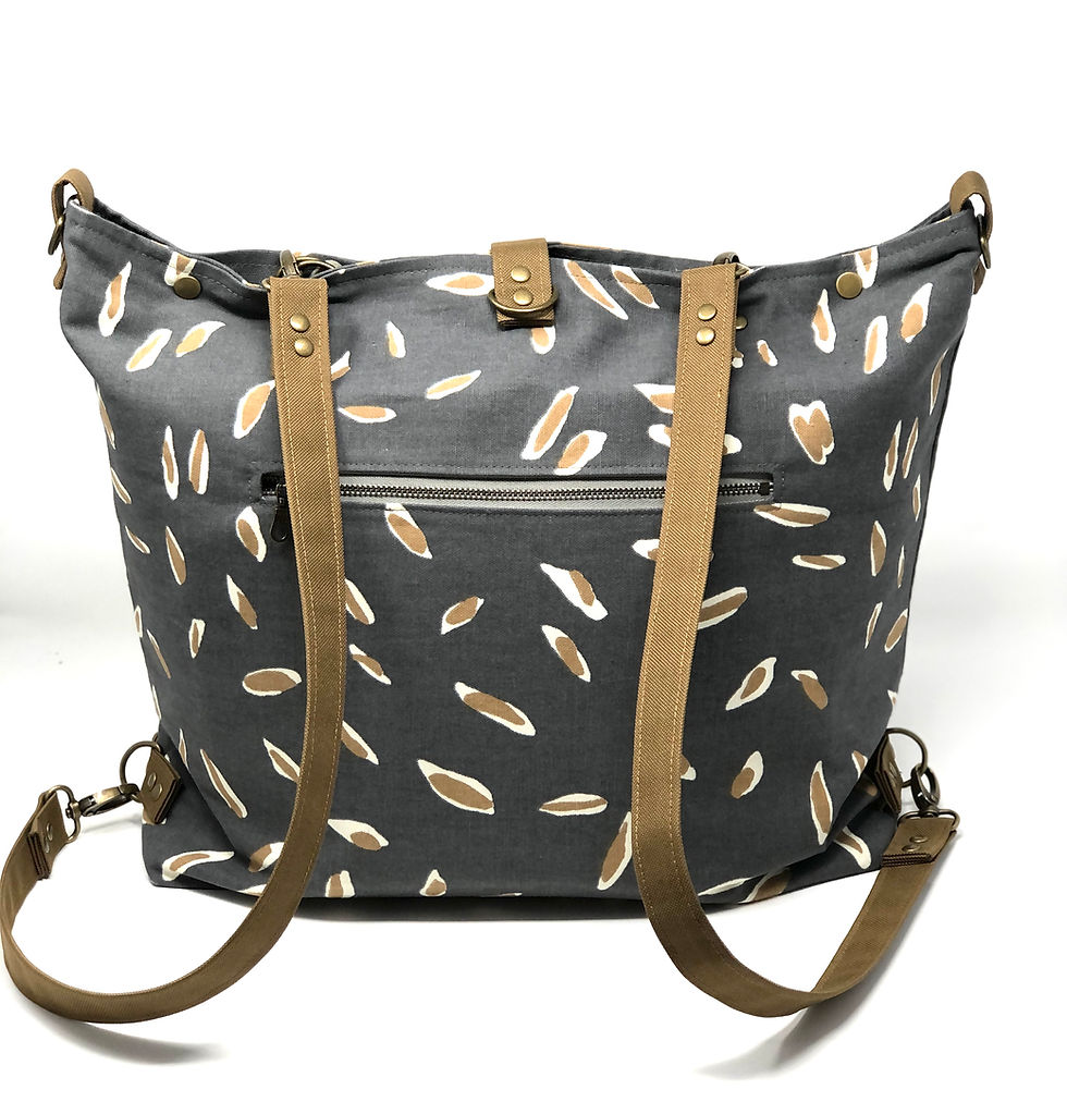 Thumbnail: Gabby Day Trip Bag (PDF) PATTERN - Measure and C