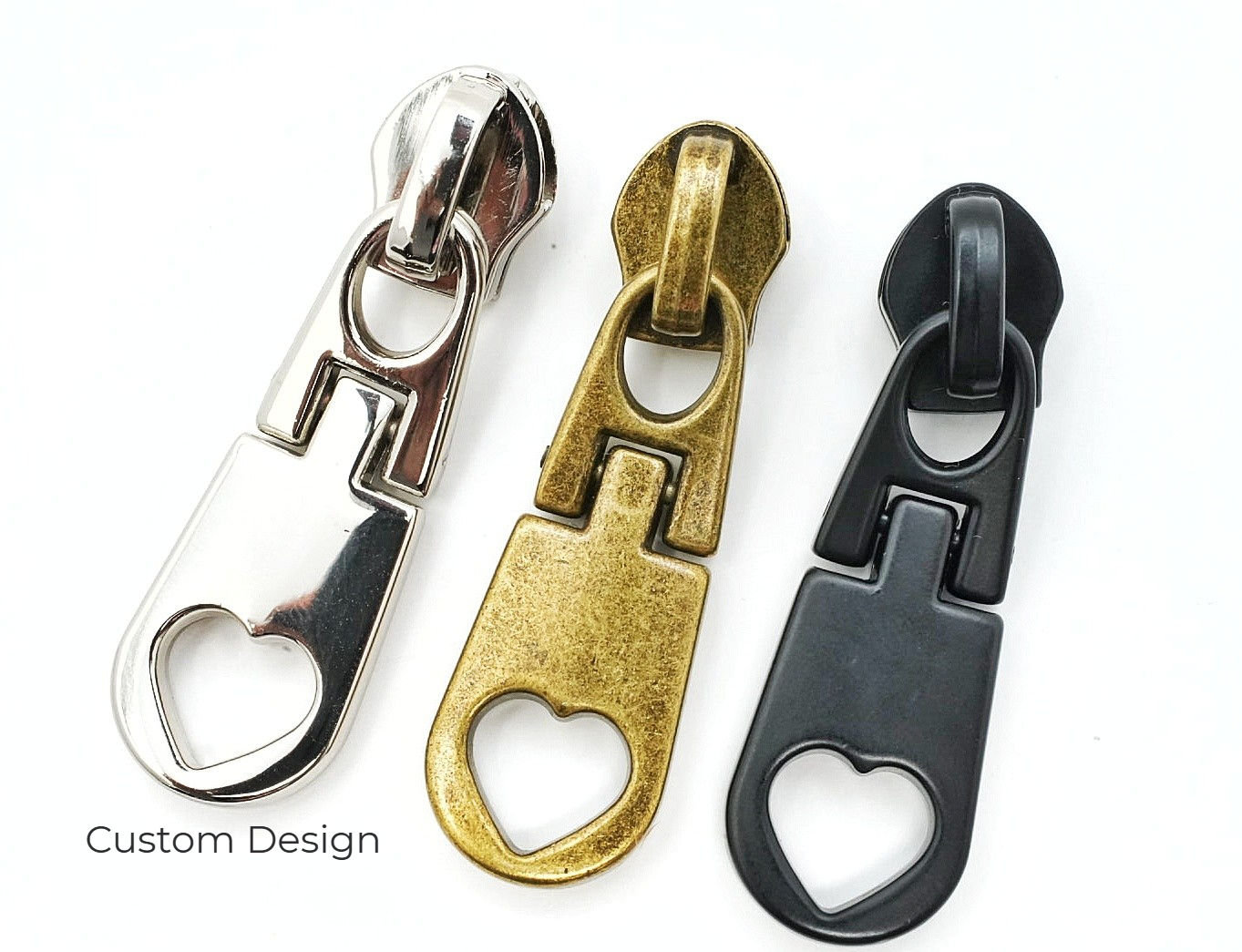 Custom Design - Size #5 Pulls - COSMO HEART (Pack of 5)