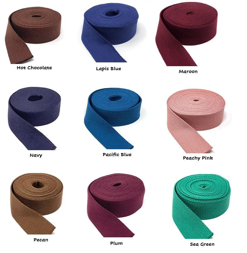 Thumbnail: ¾”  Cotton Poly Webbing (4 Yard Precuts)