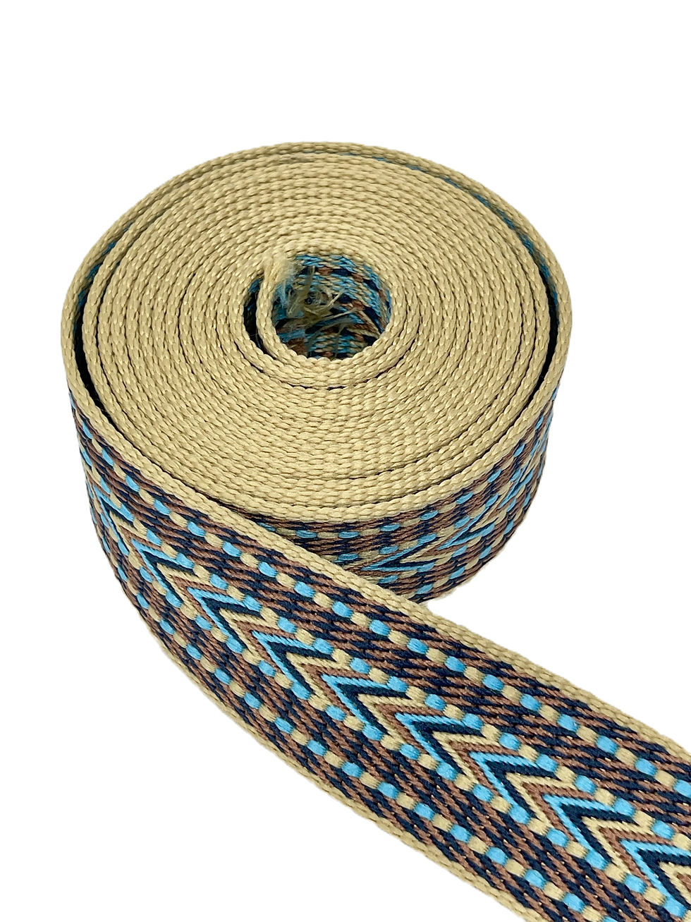 Thumbnail: 1 ½” (38mm) Avery Webbing - TUMBLED TURQUOISE