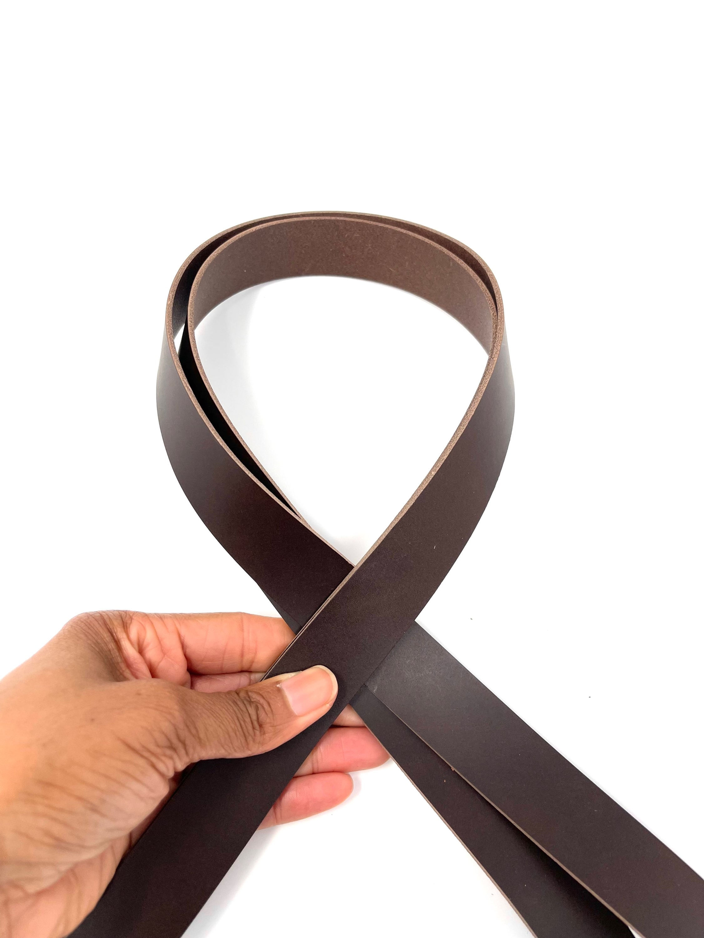 MOCHA (5-5.5 oz) Veg-Tanned Leather Straps