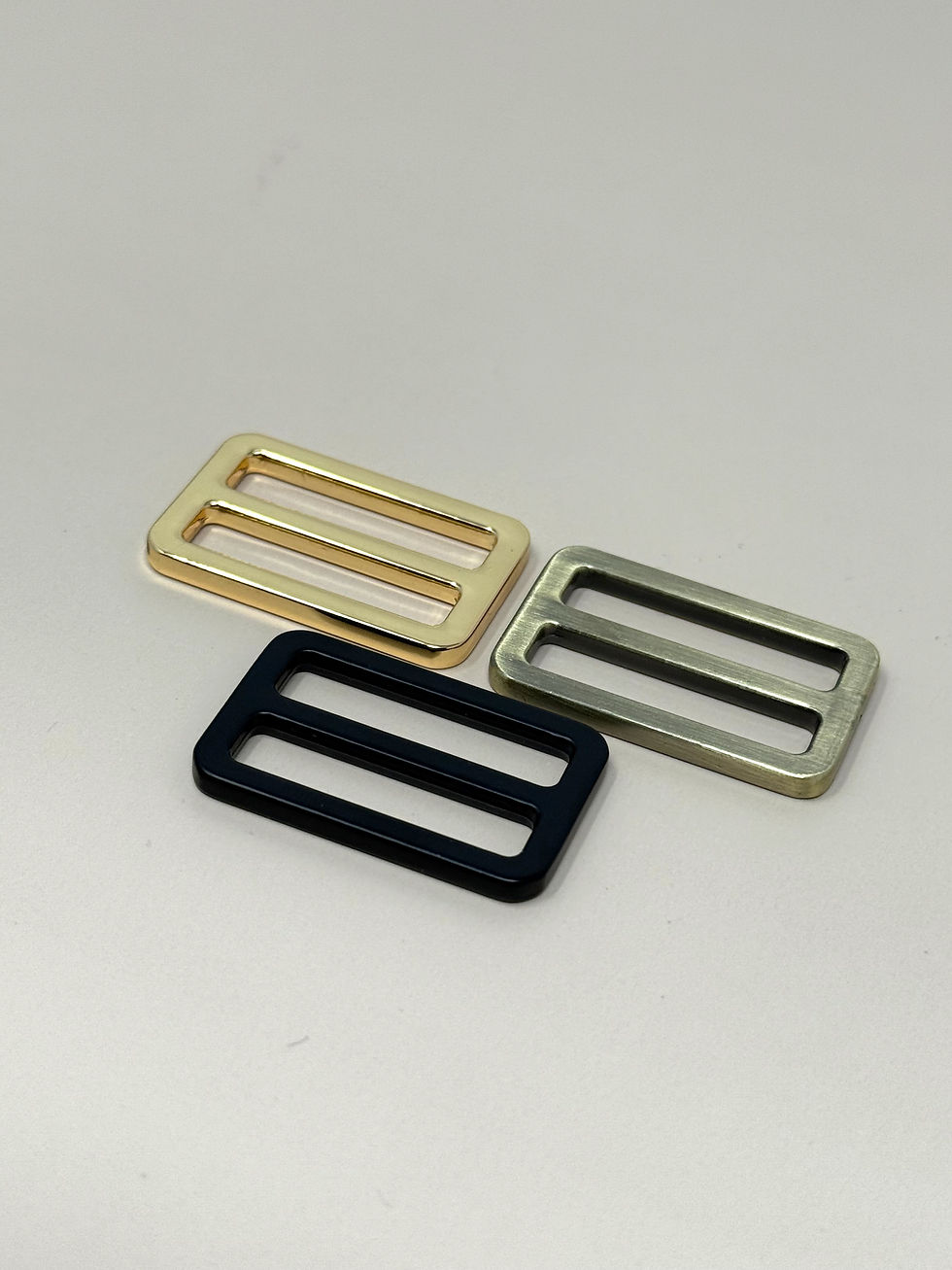 Thumbnail: Gold Tri-Glide Strap Slider (Single)