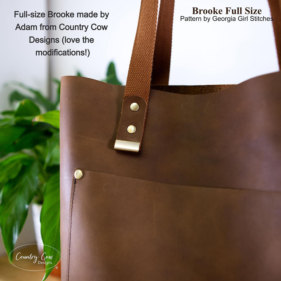 Thumbnail: Brooke Mini PDF Pattern (Includes BONUS full-size Brooke Pattern Pieces)