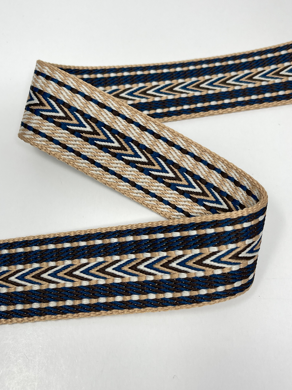 Thumbnail: 1 ½” Avery Webbing - SANDY BLUE DUNES