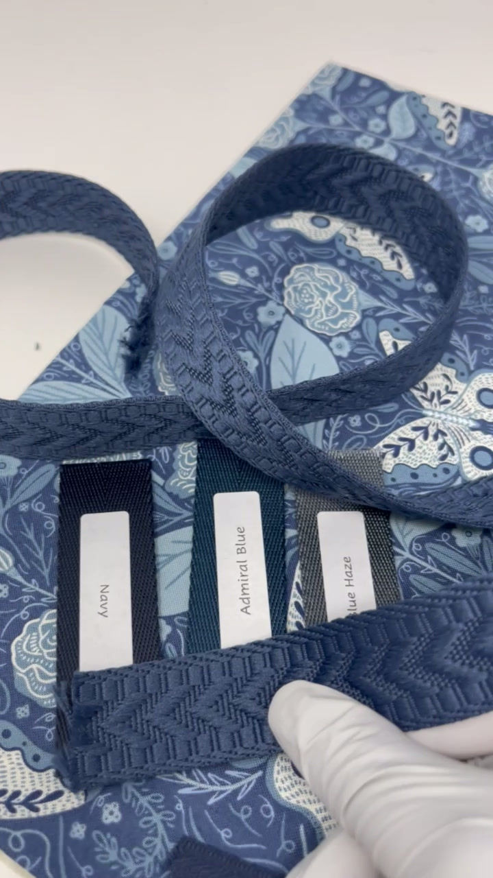 Thumbnail: 1” (25mm) Aspen Webbing - BLUE