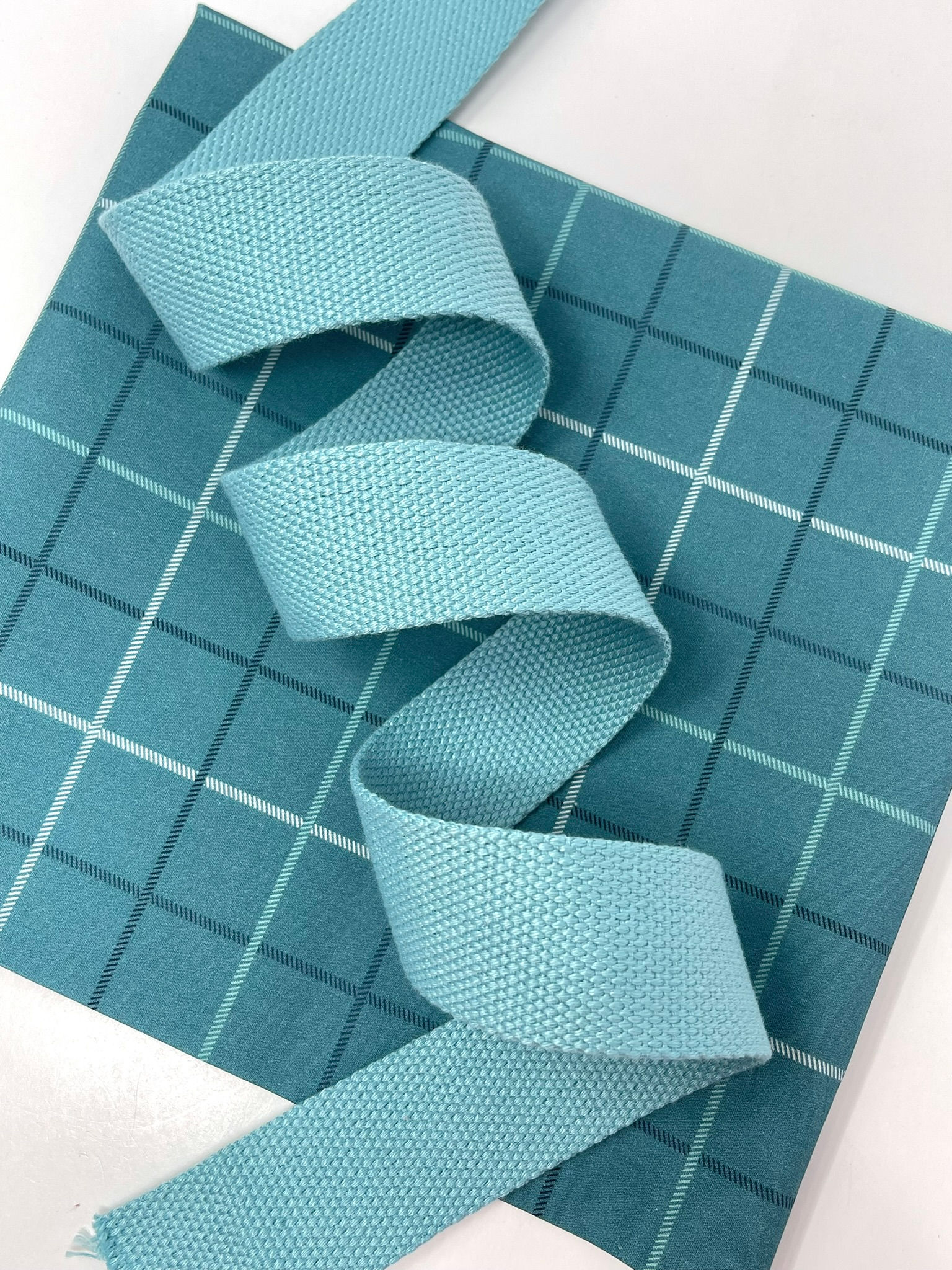 Cotton Poly Webbing - SURFS UP