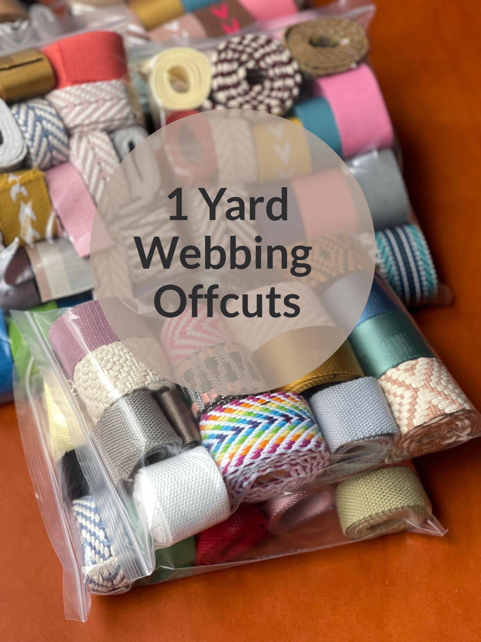 Webbing Offcuts (1 YARD CUTS)