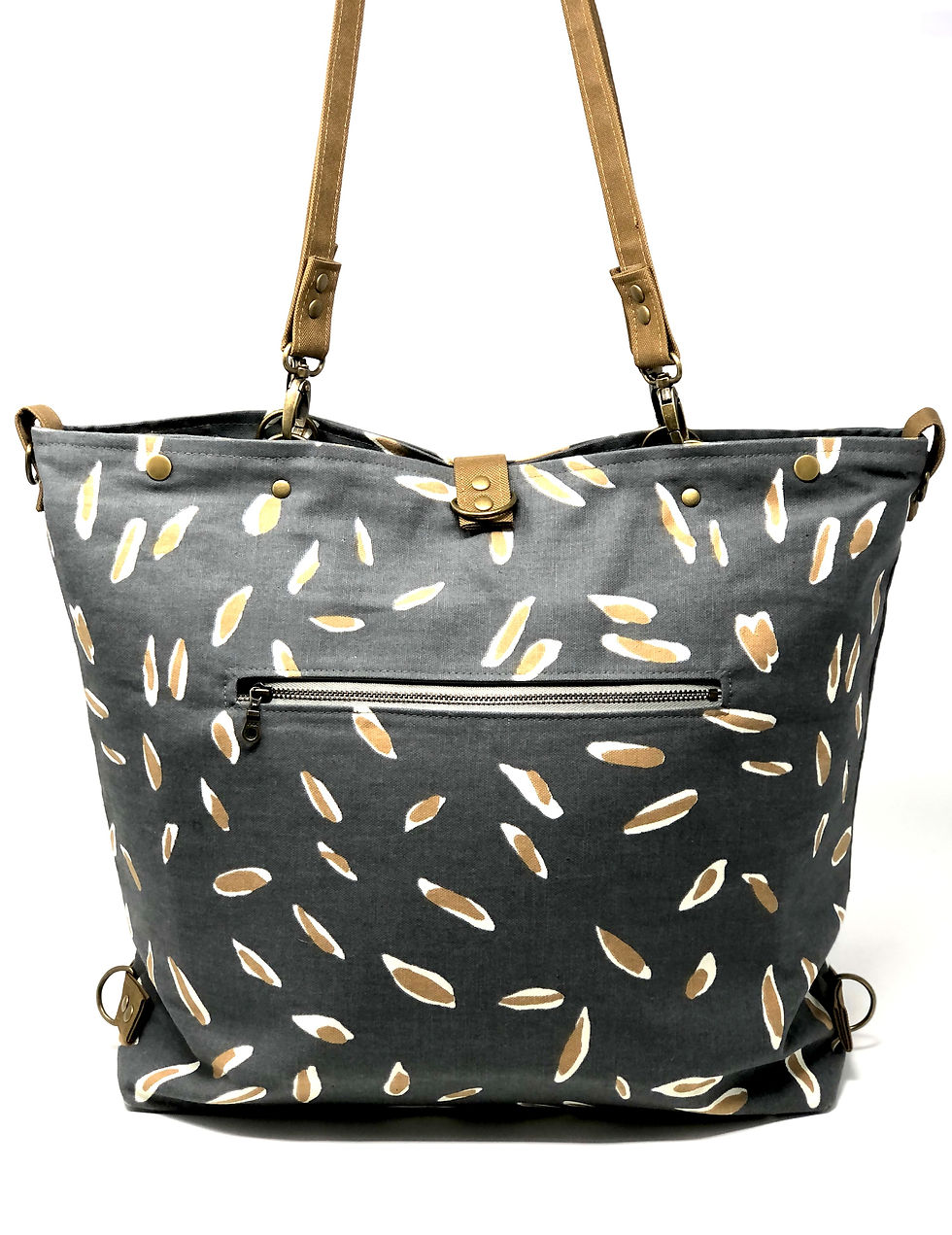 Thumbnail: Gabby Day Trip Bag (PDF) PATTERN - Measure and C