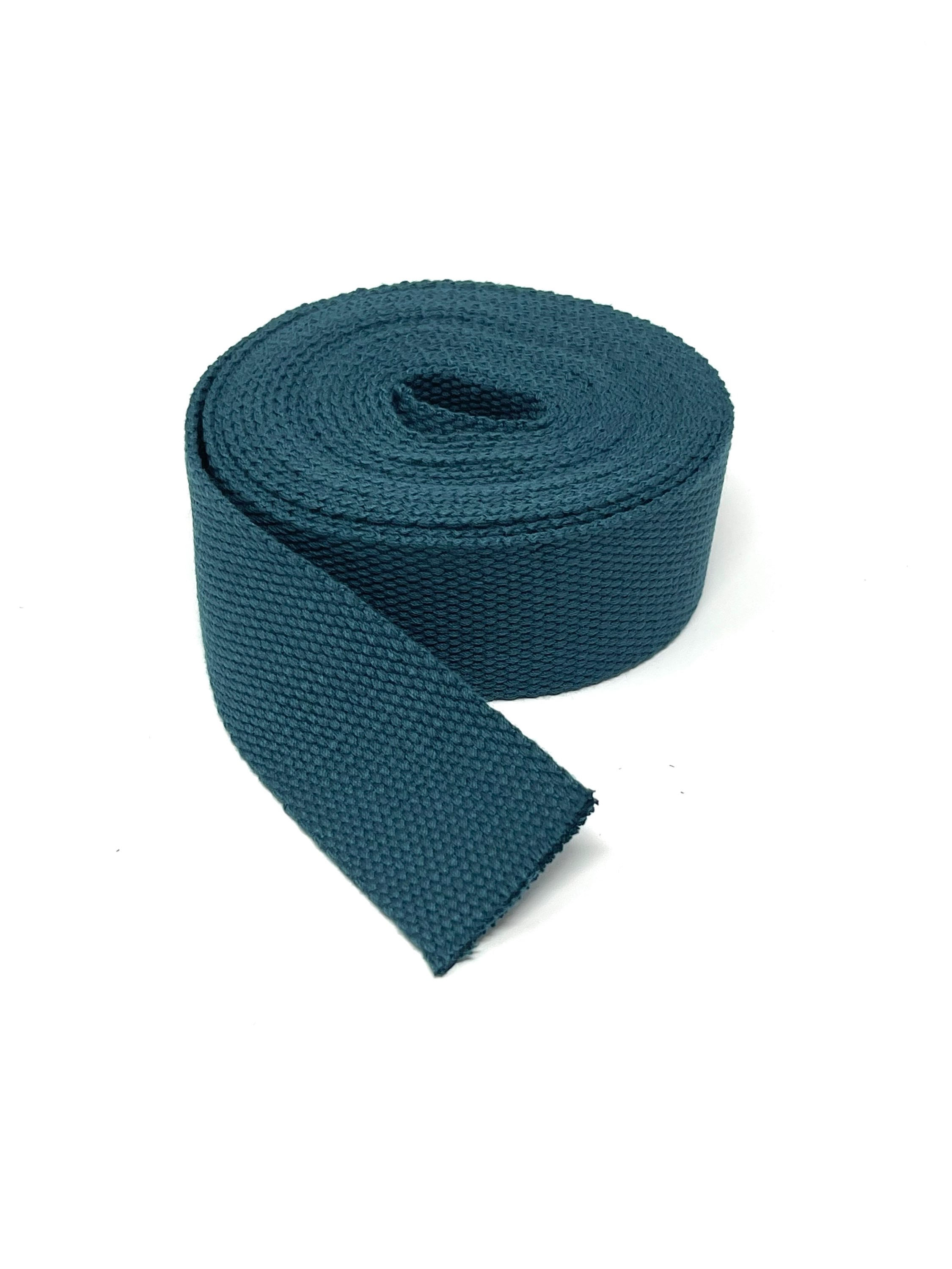 Cotton Poly Webbing - TEAL