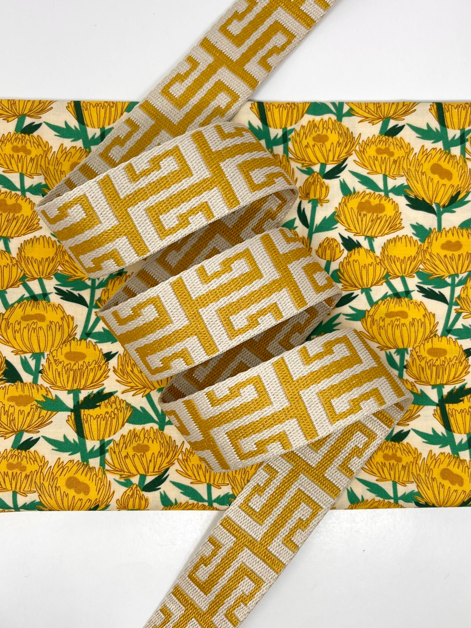 1½” Milan Webbing - DANDELION