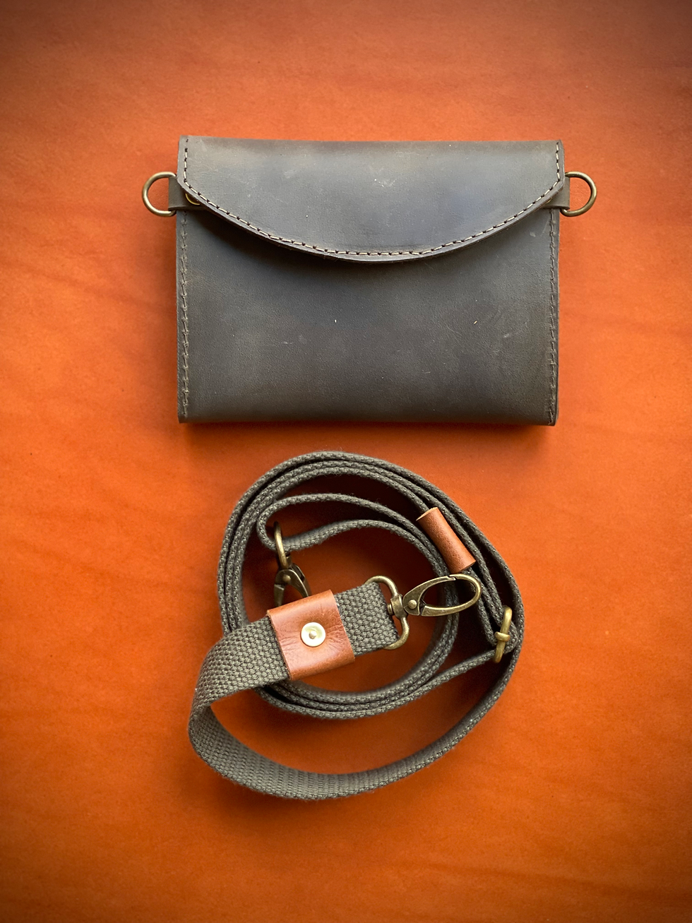 Thumbnail: Pearl Passport Wallet - FULL LEATHER (PDF) Sewing Pattern